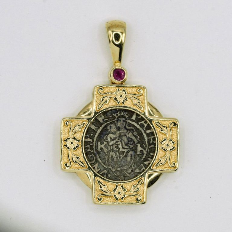 Hungary Denar Coin Pendant