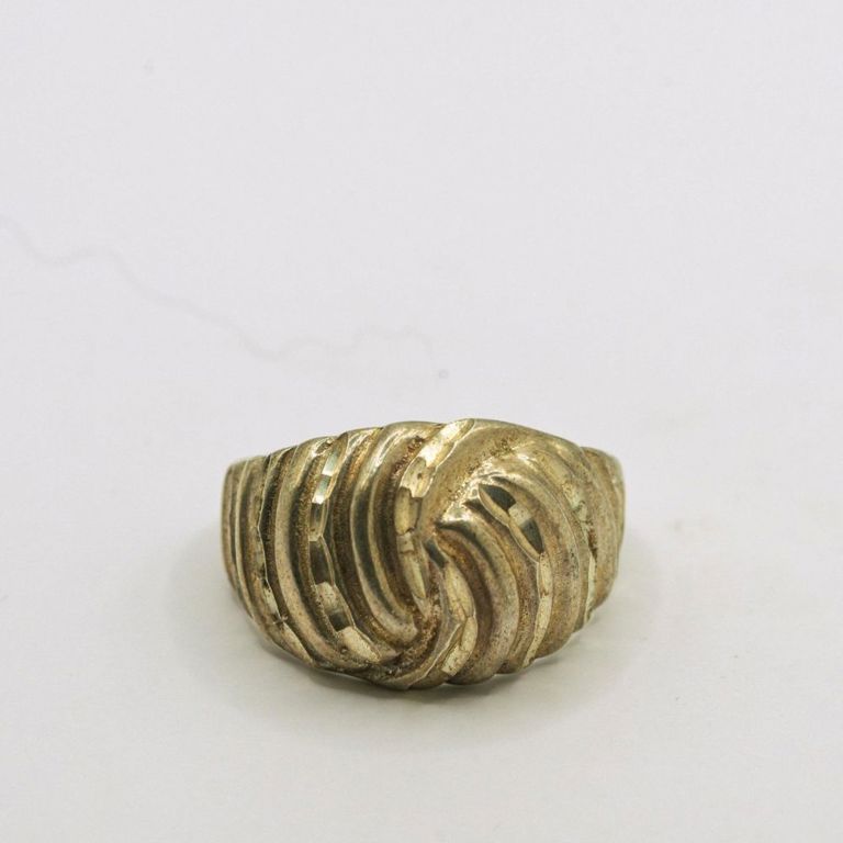 Sterling Silver Dome Ring