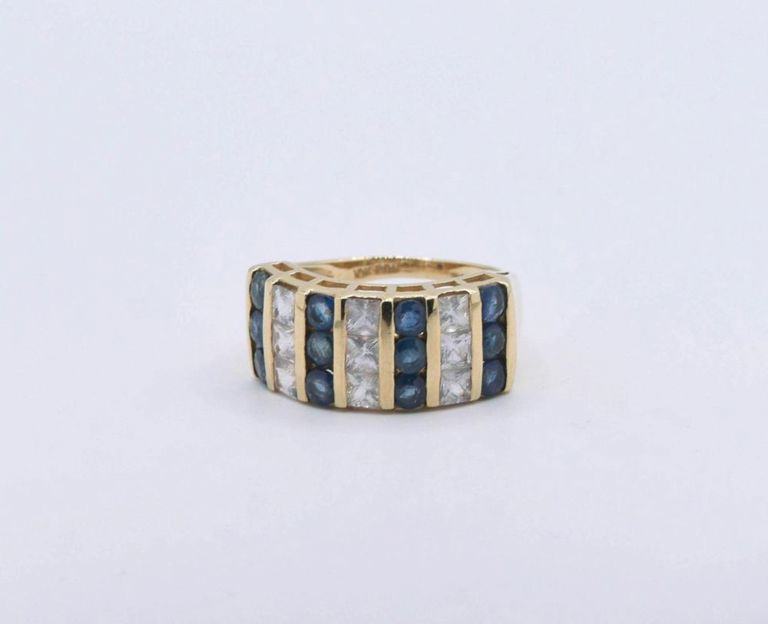 14K Yellow Gold Gold Beryl Ring