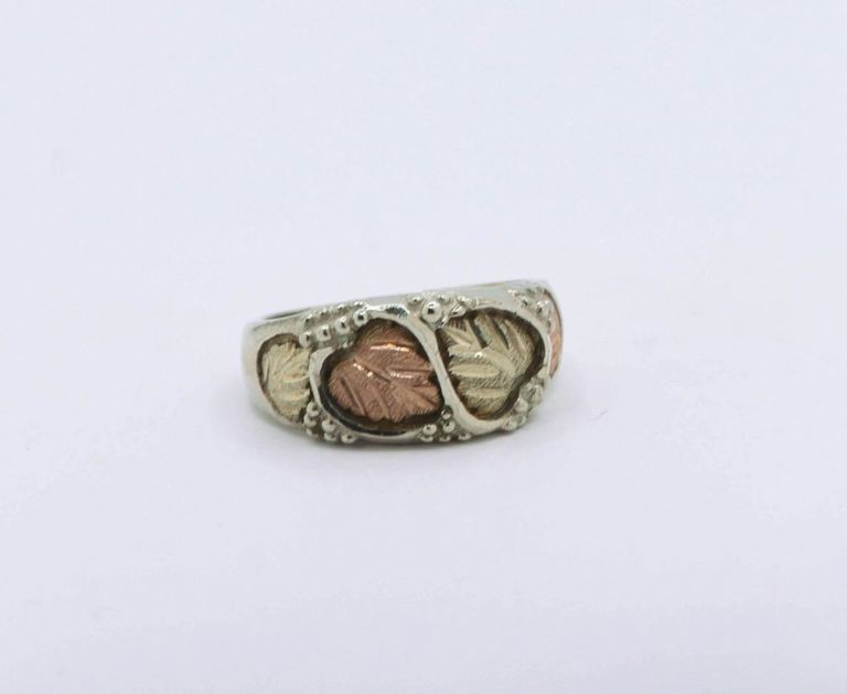 14K Tri-Color Gold Ring