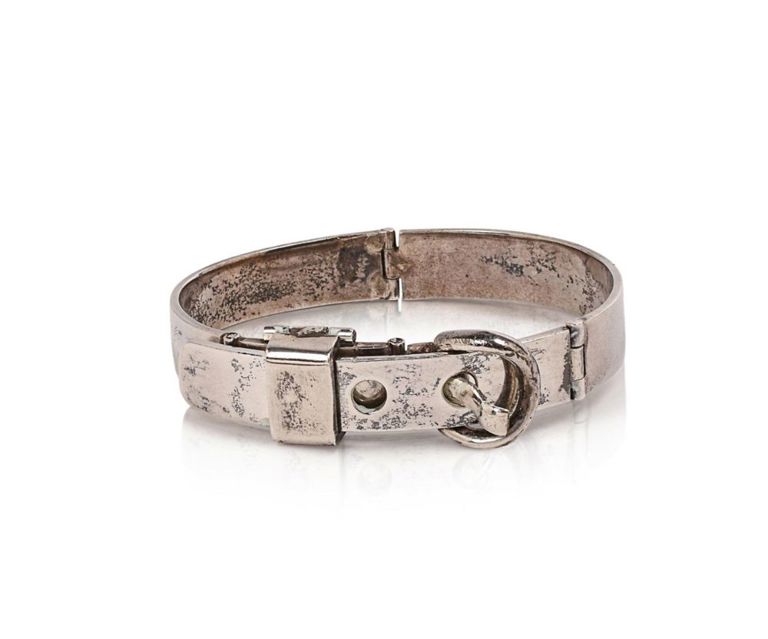 Sterling Silver Buckle Bracelet