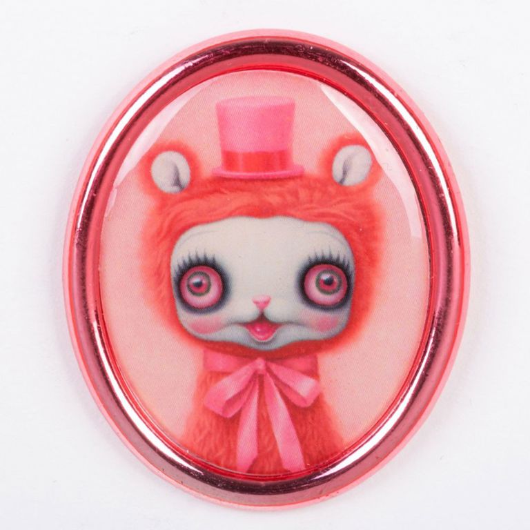 Mark Ryden: Pink Yak Brooch