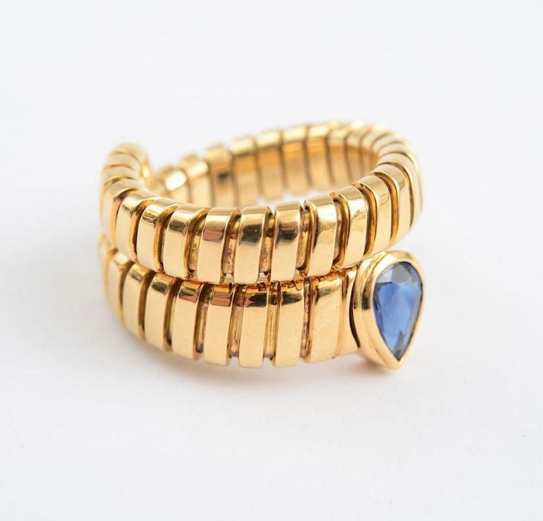 18k Gold Tubogas Ring