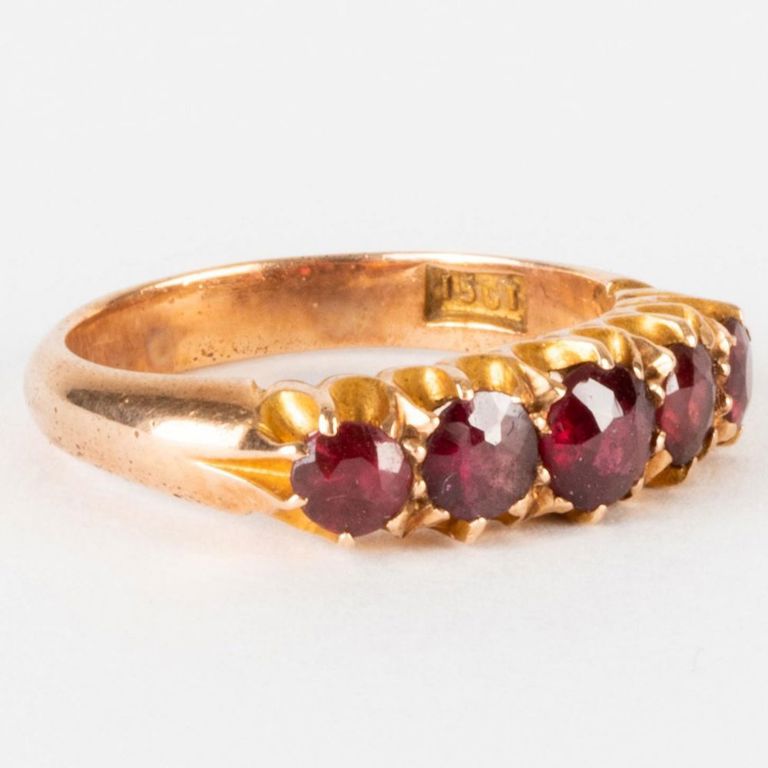 Gold and Ruby Ring