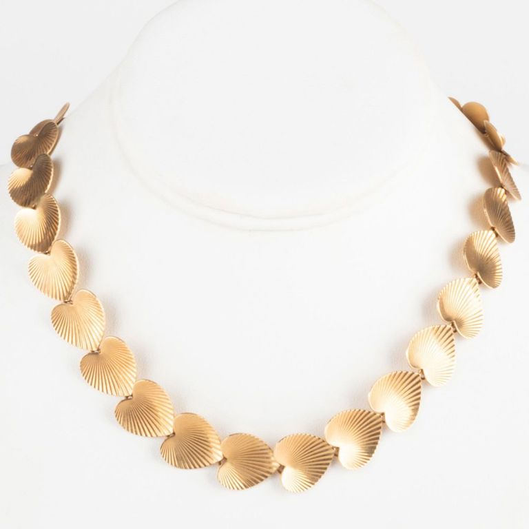 14k Gold Heart Necklace