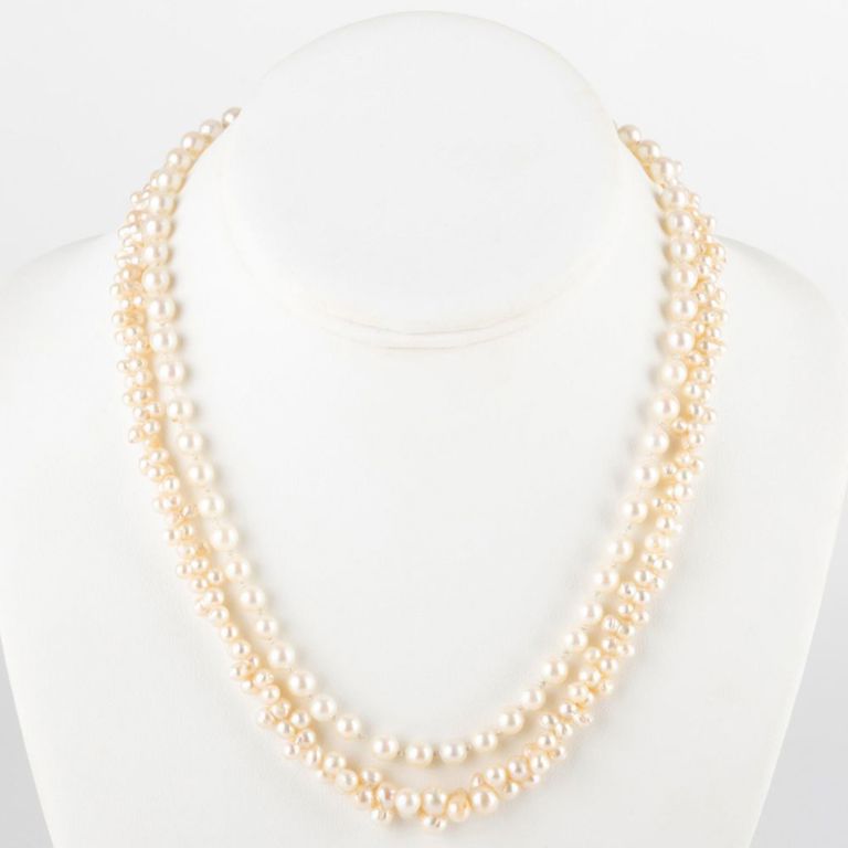 Two Pearl Necklaces