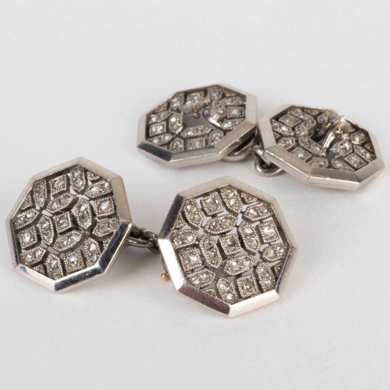 Pair of Diamond Cufflinks