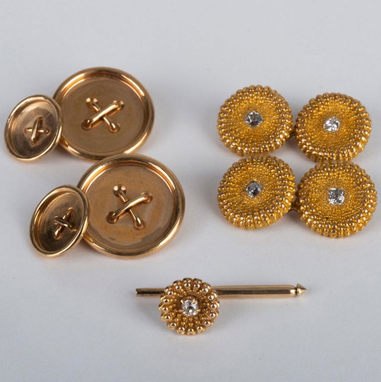 Two Pairs of Tiffany & Co. Cufflinks