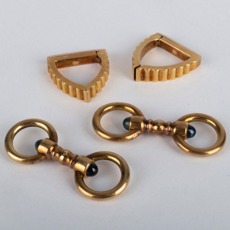 Two Pairs of Cartier Cufflinks