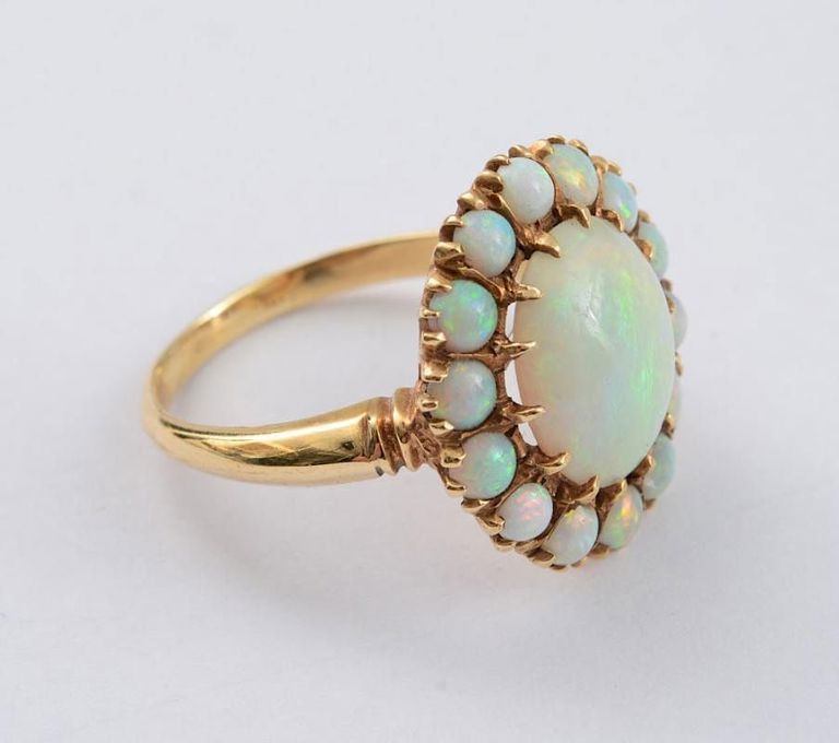 14k Gold and Opal Ring