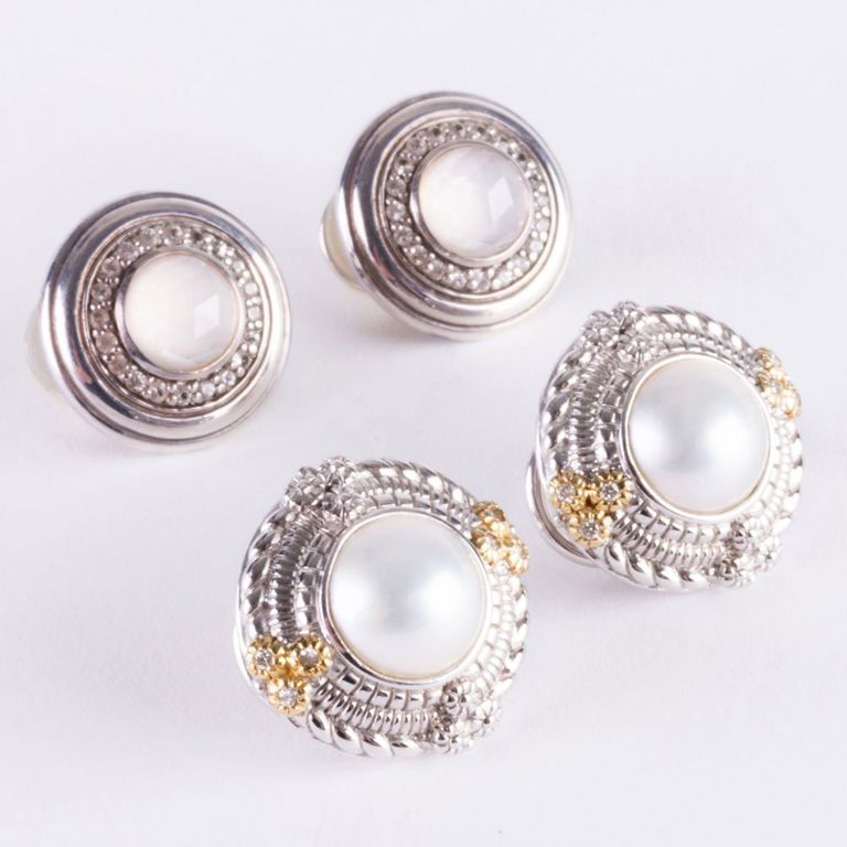 Pair of Judith Ripka Earrings