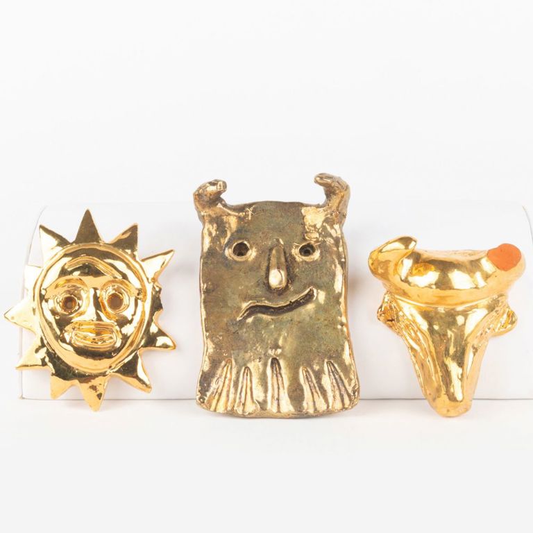 Group of Three Christian Lacroix Brooches