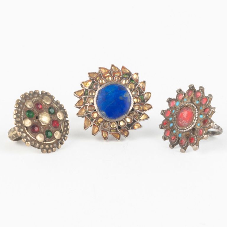 Group of Three Indian Rings