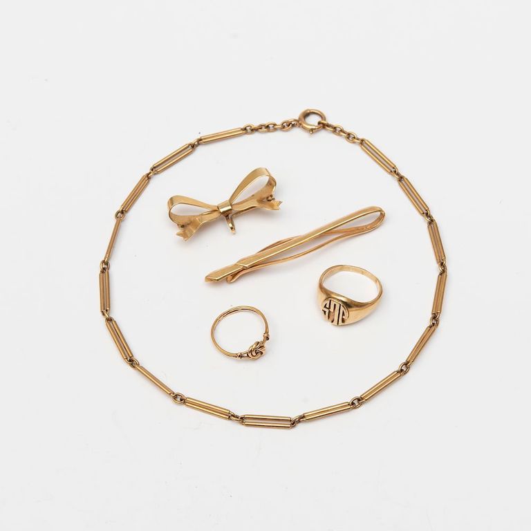 Group of 14K Gold Jewelery