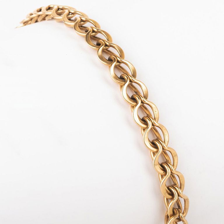 14k Gold Chain Bracelet