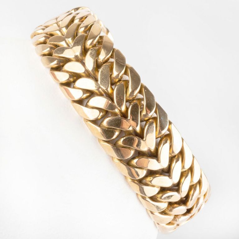 18k Gold Link Bracelet