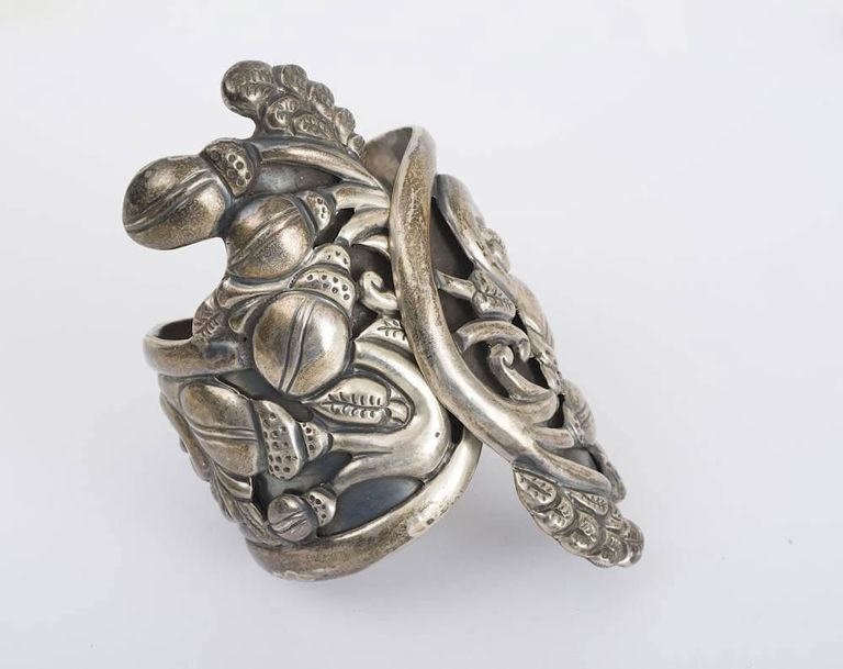 Mexican Sterling Silver Cuff Bracelet