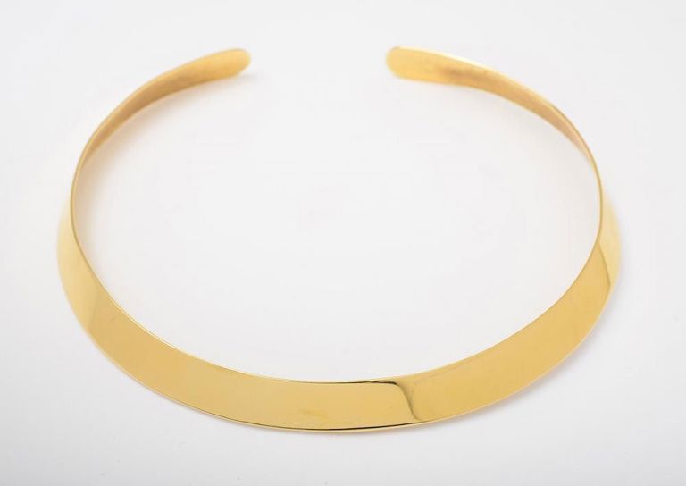 18k Gold Choker