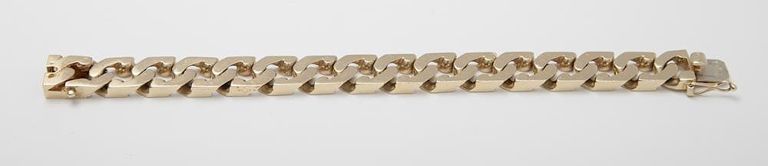 Tiffany & Co. 14k Gold Curb-link Bracelet