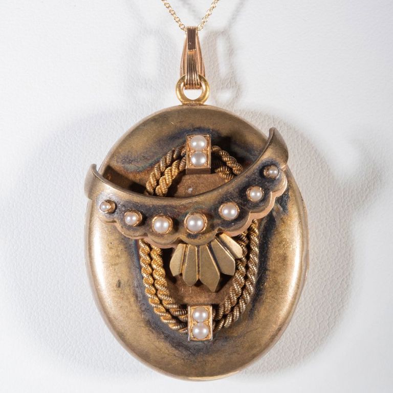 Victorian Mourning Locket