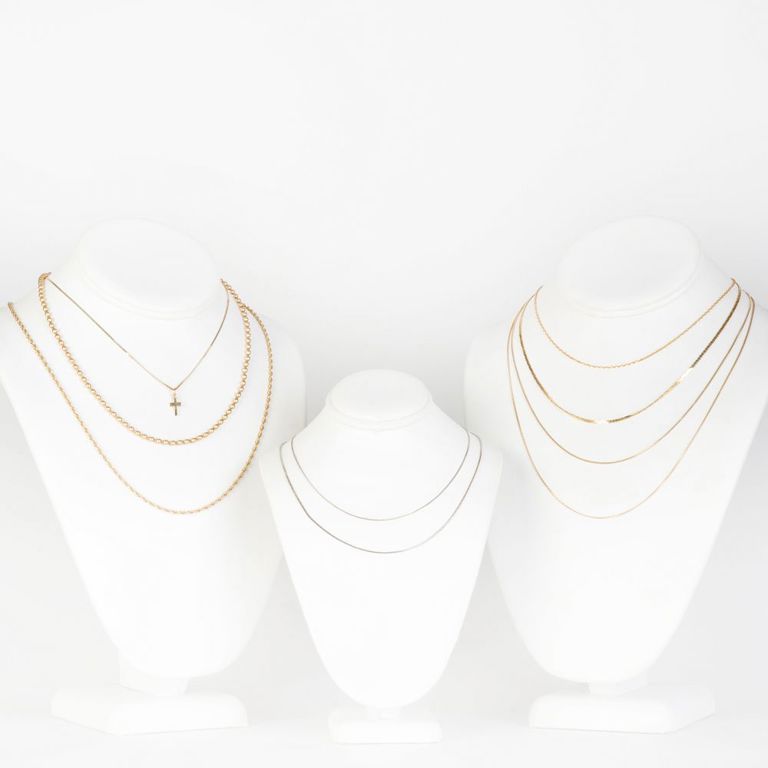 Miscellaneous Group of Gold Chains