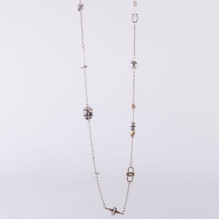 Stainless steel link necklace