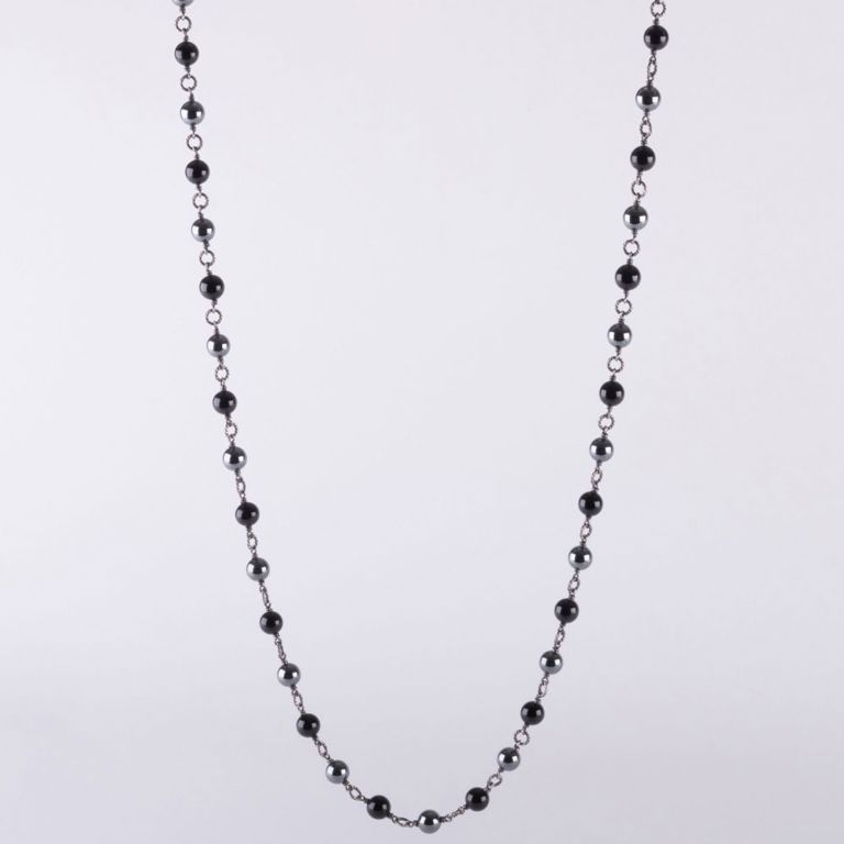 Two David Yurman beaded necklaces
