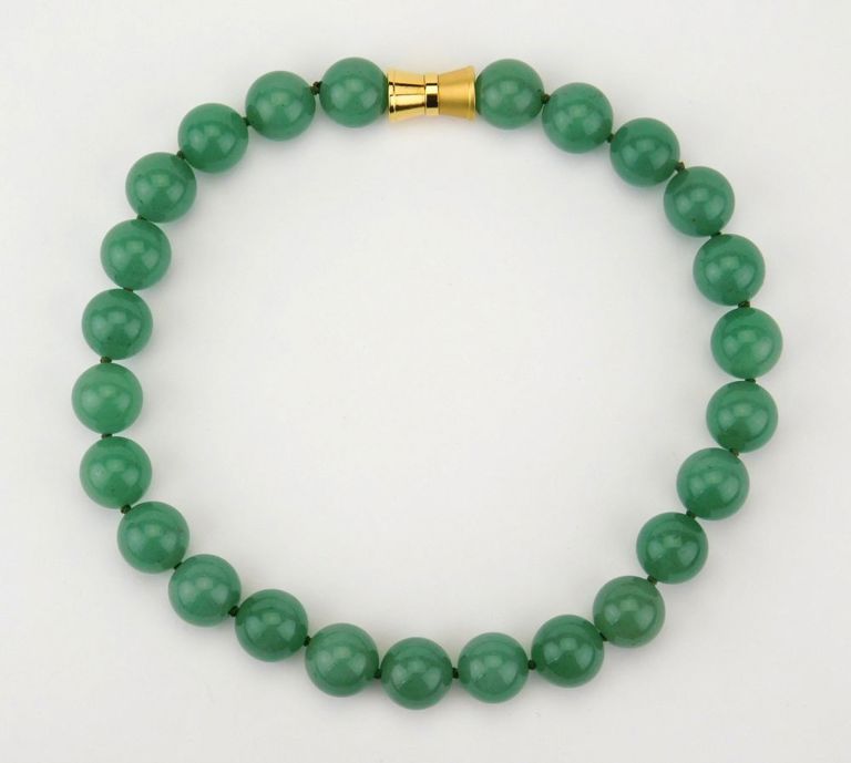 Green Jade Necklace