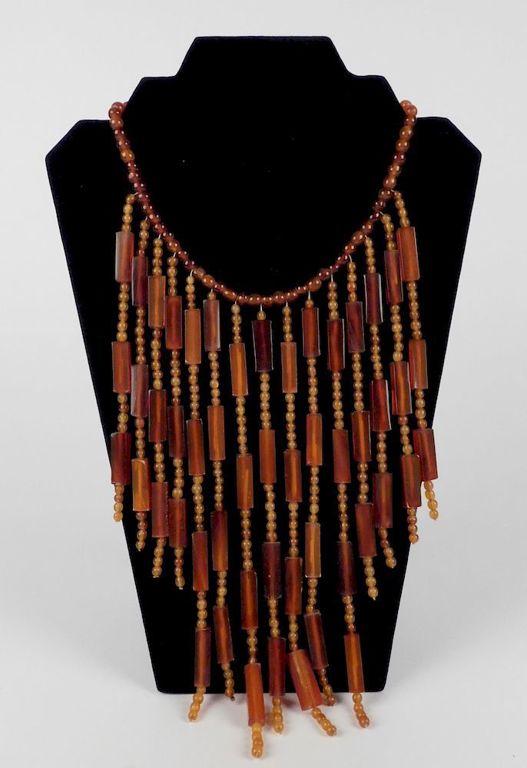 Amber Bead Necklace