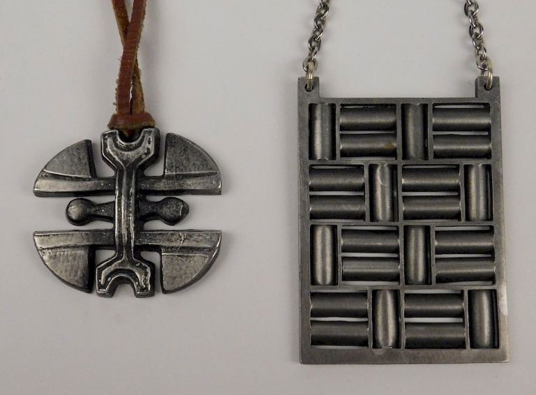 Jorgan Jensen Pewter Necklace