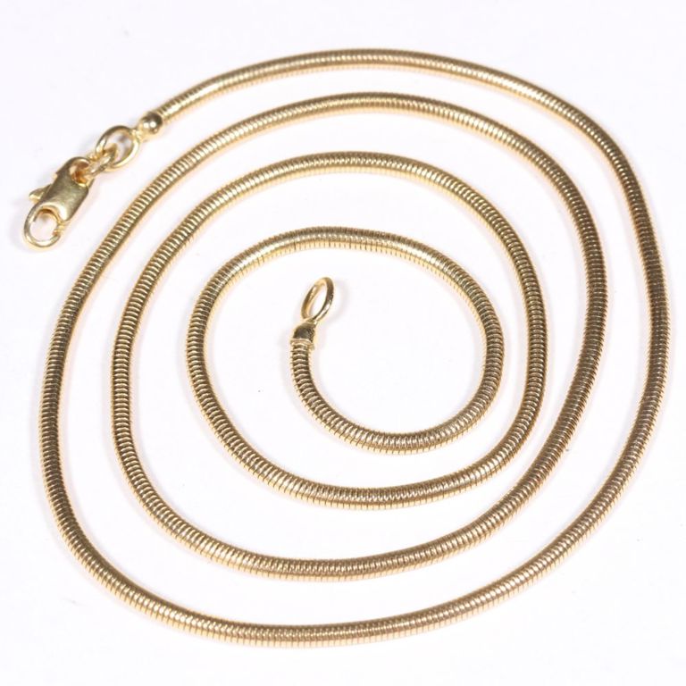 14k yellow gold chain necklace