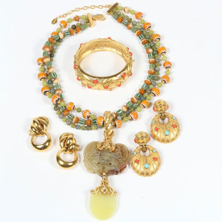 Barrera four piece jewelry group