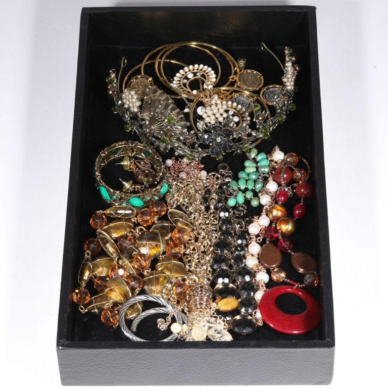 Contemporary costume jewelry group