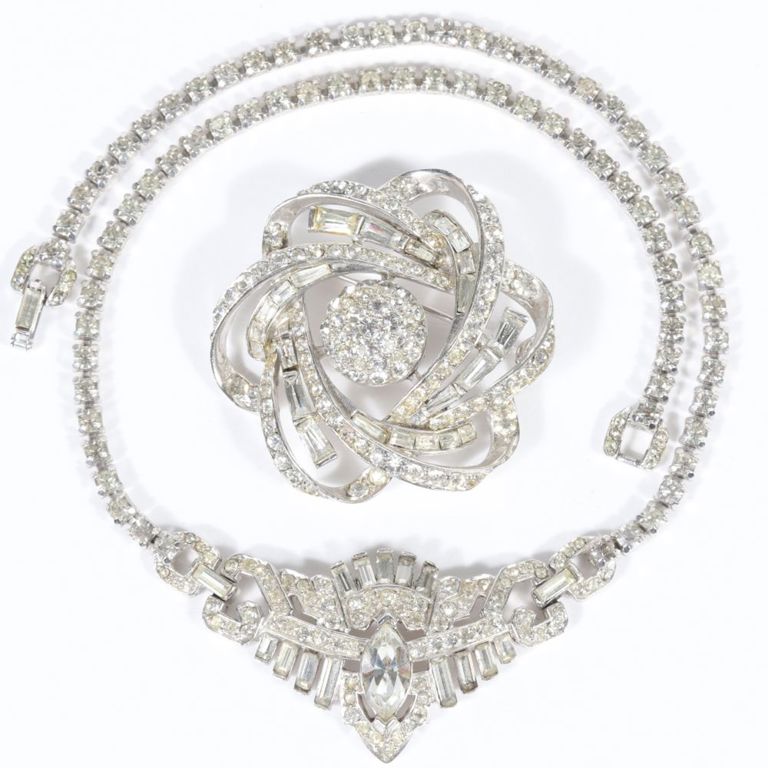 Marcel Boucher two piece jewelry set