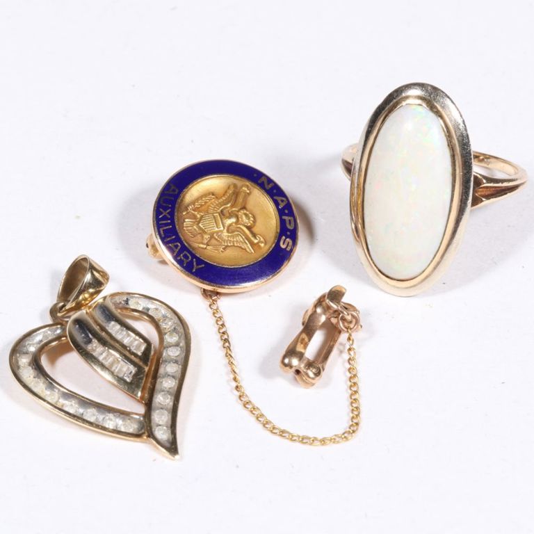 10k yellow gold set