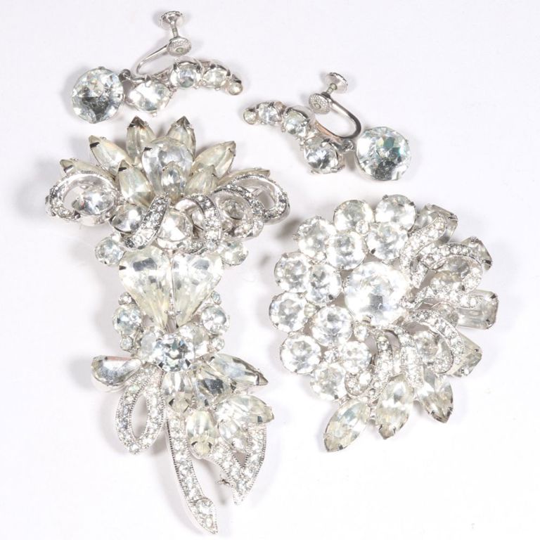 Eisenburg diamante jewelry set