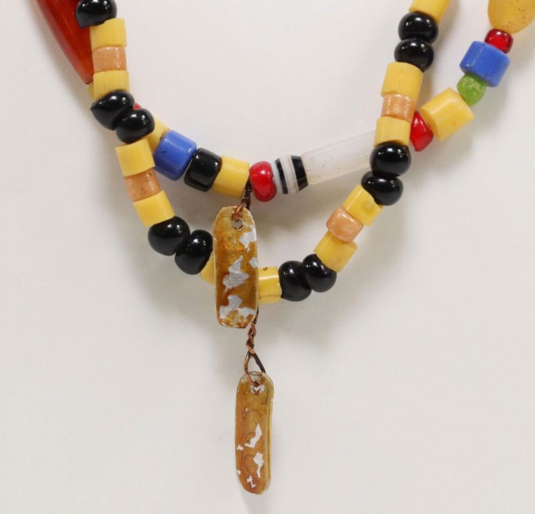 Polychrome Beaded Necklaces, Philippines