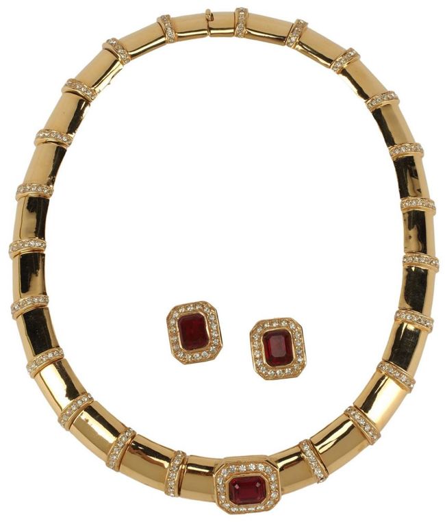 Estate Vintage Ciner Gold-plated Jewelry