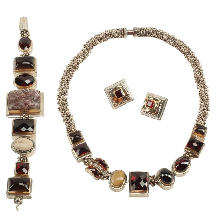Michael Dawkins Sterling Multi-stone Jewelry