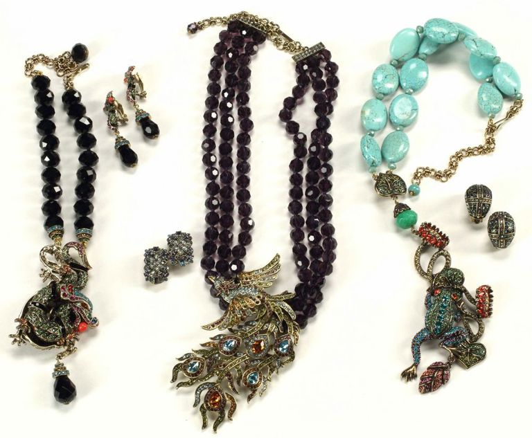 Heidi Daus Swarovski Crystal Animal Jewelry Sets