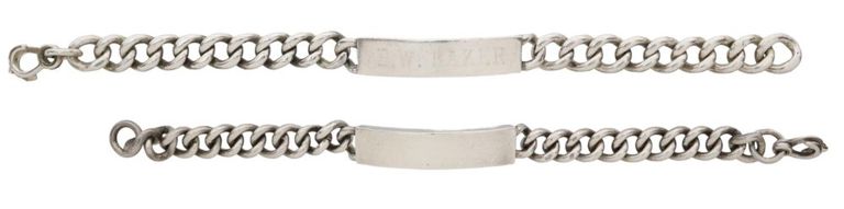 William Spratling Taxco Silver Id Bracelets