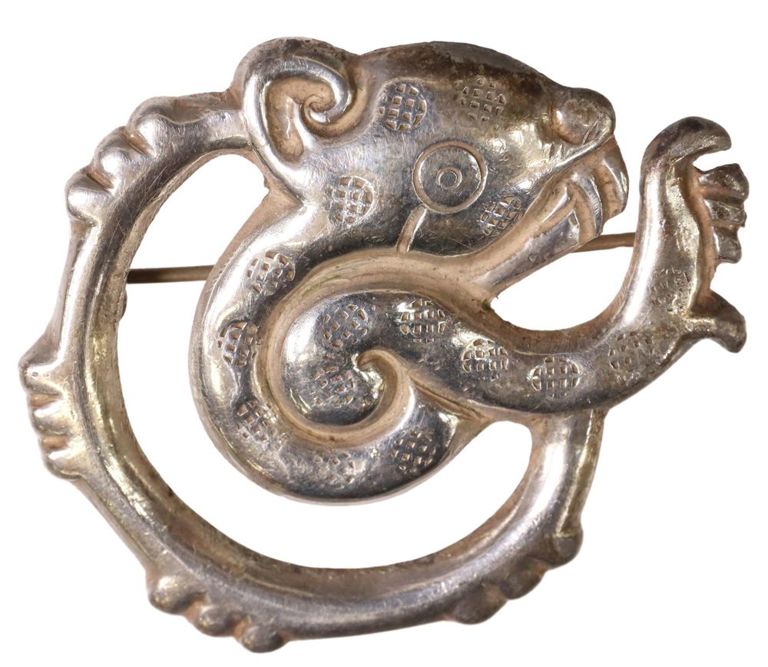 William Spratling for Silson Inc. Jaguar Brooch