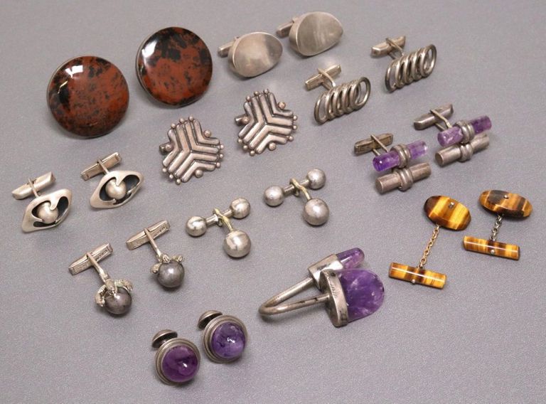 Tane, Balderas & Other Mexican Silver Cufflinks