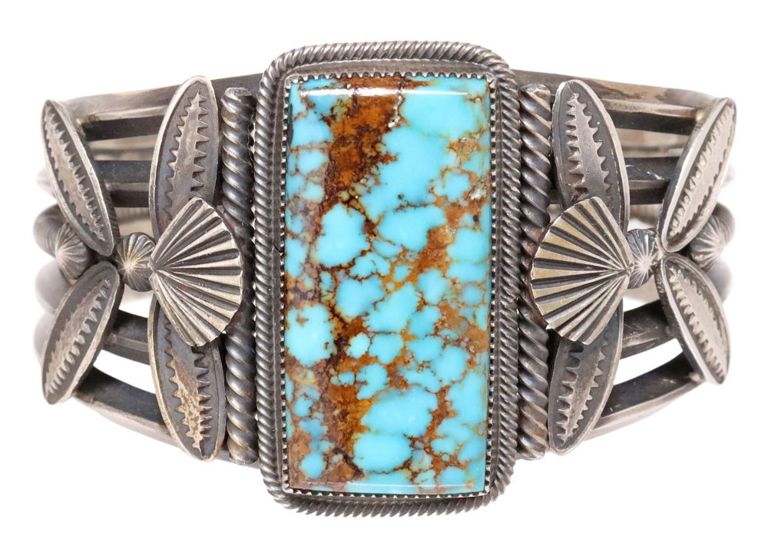 Harry Morgan Navajo Turquoise Cuff