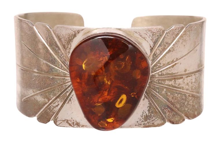 Mary Ann Spencer Navajo Sterling Cuff