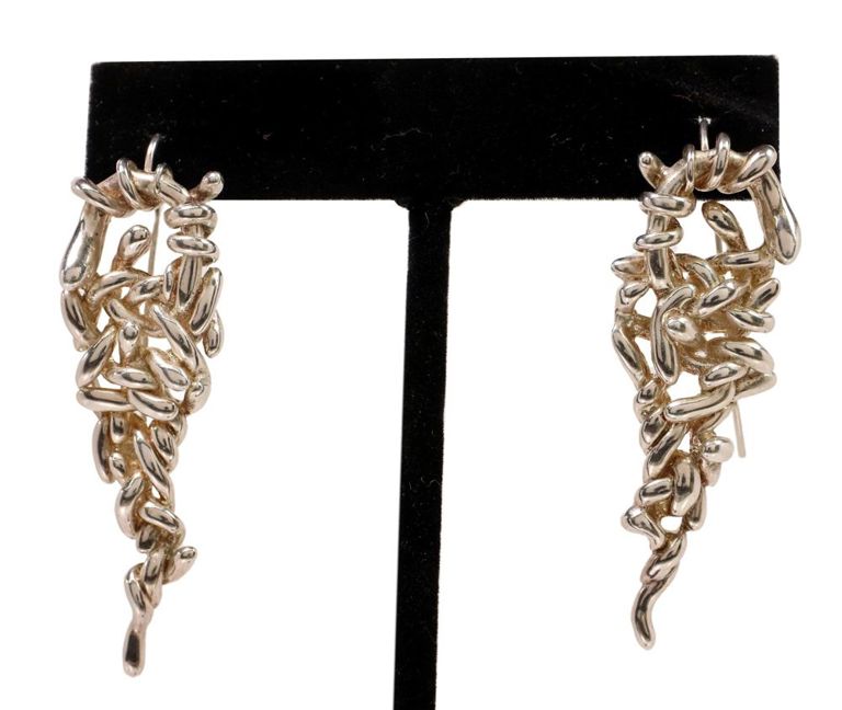 Sergio Bustamante 'San Petersburgo' Sterling Earrings