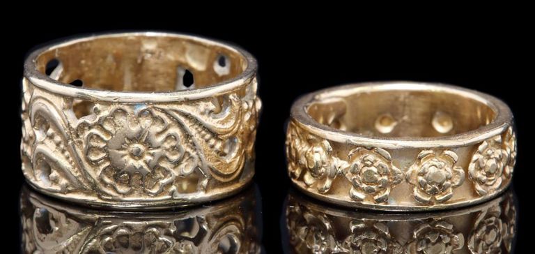 Estate 14kt Yellow Gold Band Rings