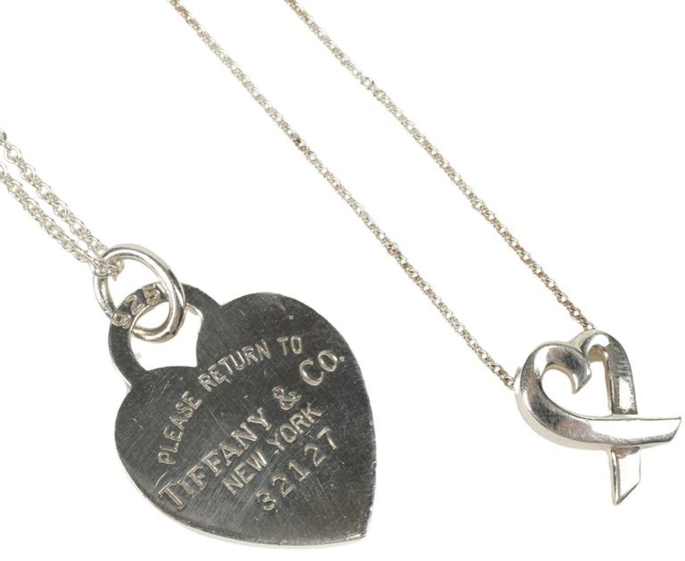 Tiffany & Co. sterling silver necklaces