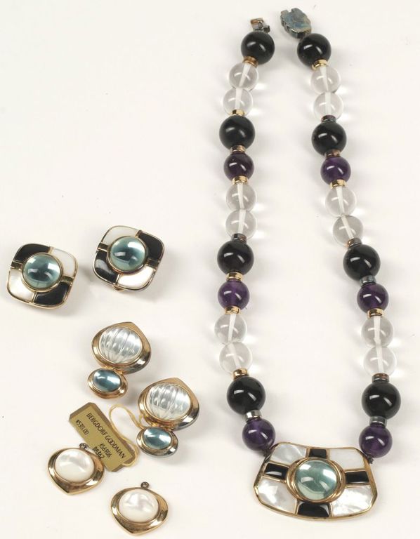 Estate Kai-Yin Lo gilt sterling silver jewelry