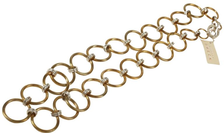 Estate designer statement necklace, Stephen Dweck